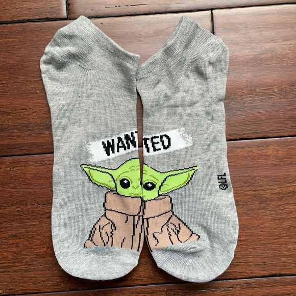 Disney Other - Baby Yoda Disney Ankle Socks One Size Fits Most